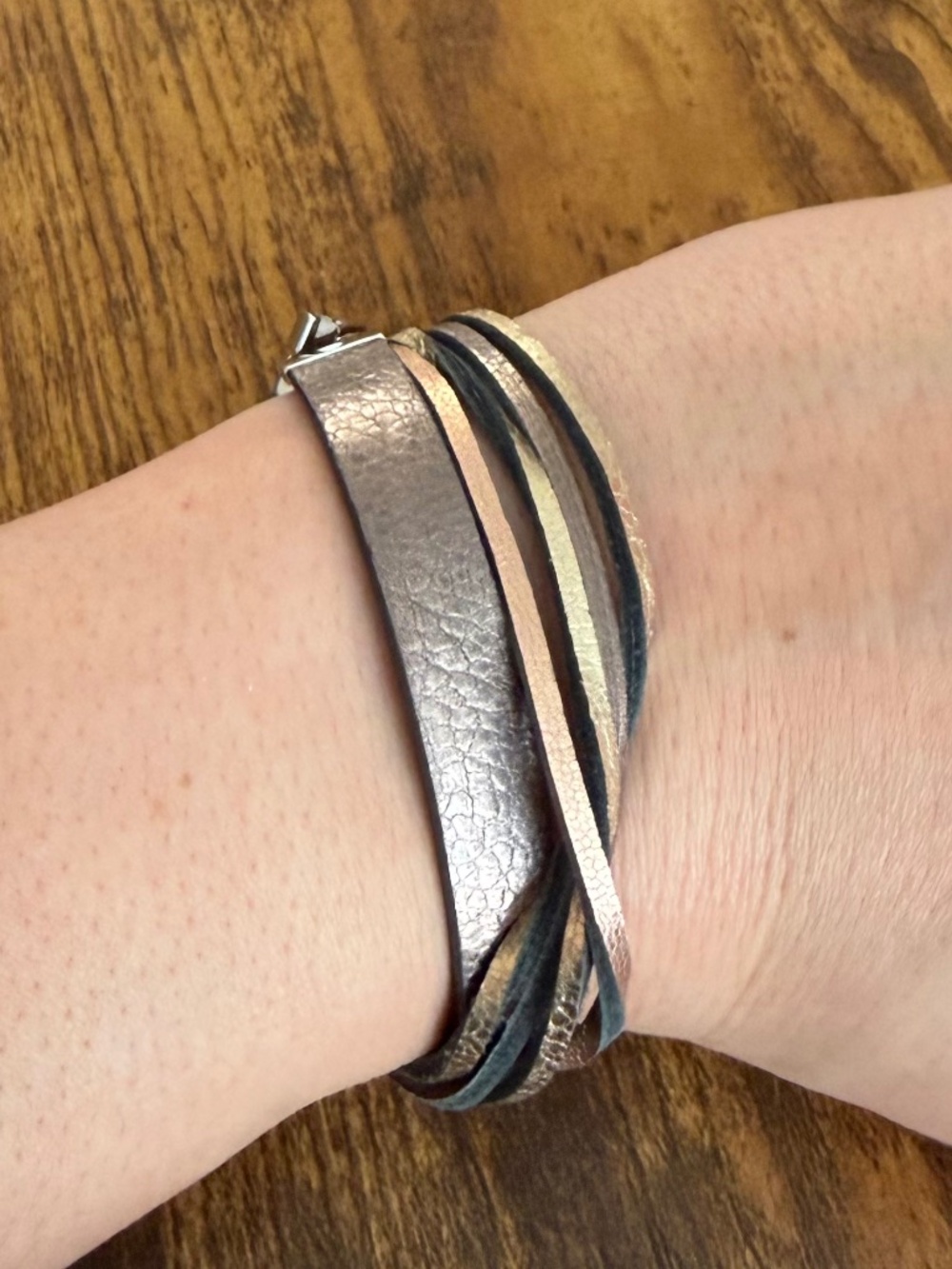 KEEP Collective Leather Wrap Bracelet